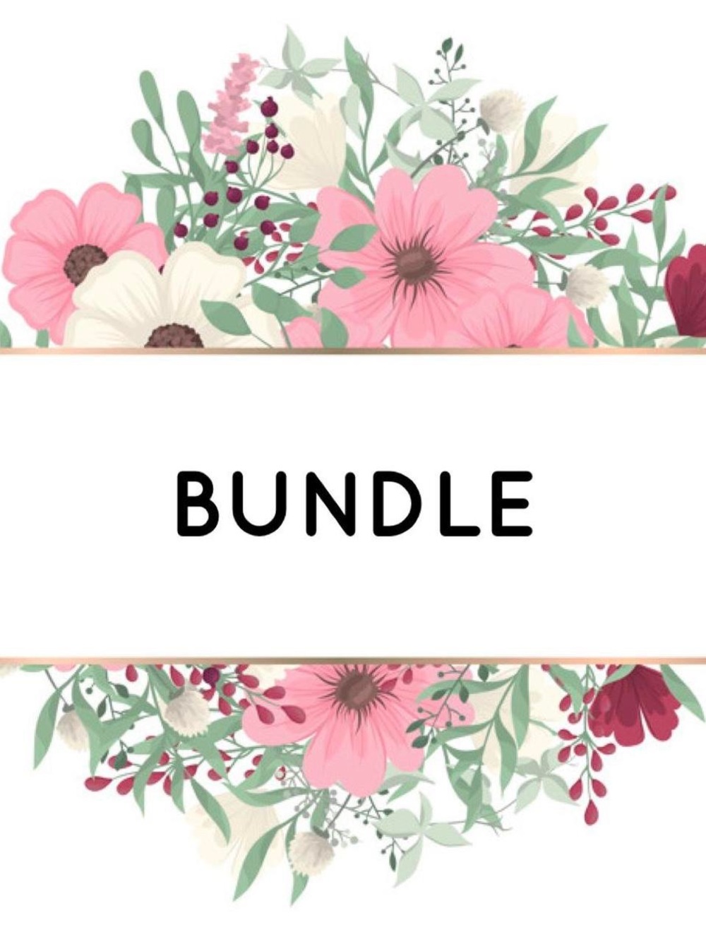 Bundle jewelry - two ankle bracelets